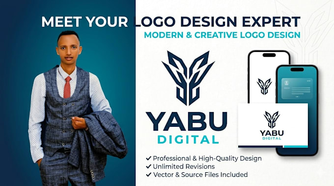 do professional ai logo design for your brand