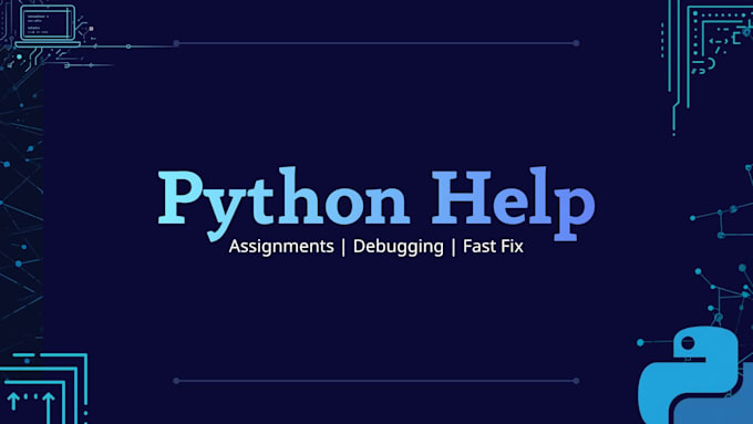 help in python code