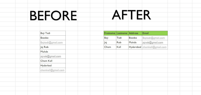 do excel data cleaning vlookup and data entry work