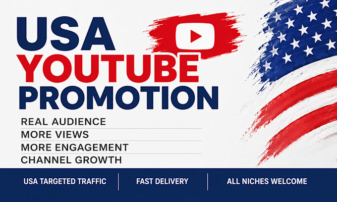 do USA youtube promotion video promotion monetisation