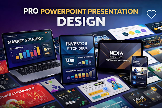 Premium business sales powerpoint redesign presentation template google ...