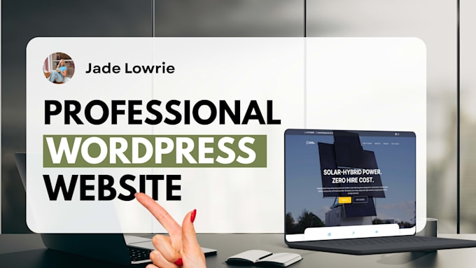 build a custom website in wordpress