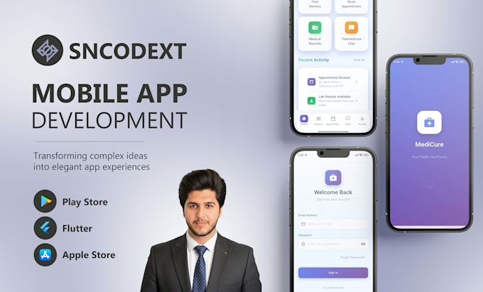 build mobile app flutter apps for android ios mobile