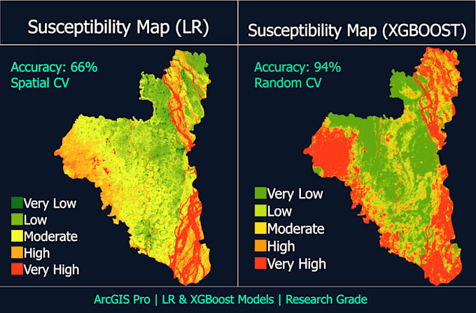 create flood risk maps and spatial analysis using gis