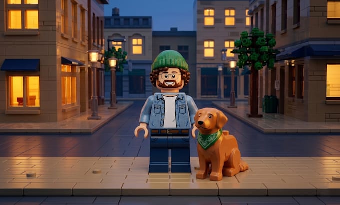 turn your photo into a lego adventure