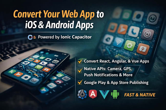 build your cross platform mobile app using ionic capacitor