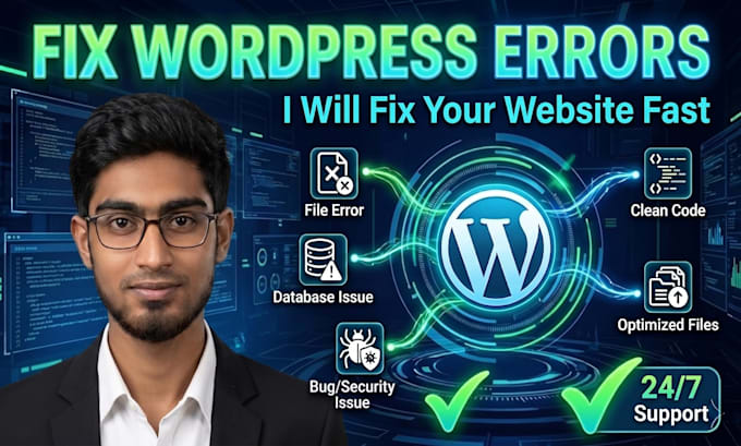 fix wordpress bugs errors and issues