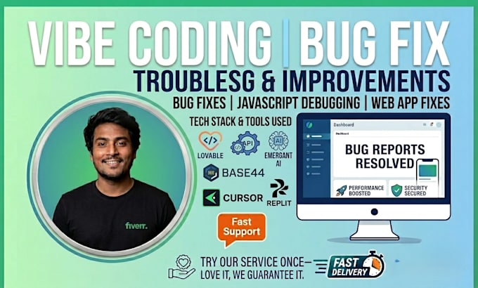 fix bugs and issues in your website or web application fast