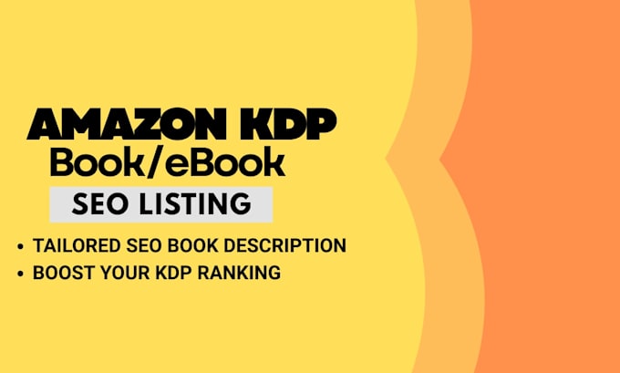 write SEO book description, amazon kindle KDP book