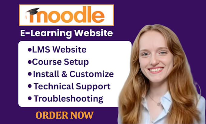 develop moodle, e learning website, create moodle courses, moodle installation