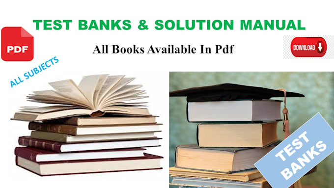 Provide you with test banks, solution manuals, pdf books by Murugi ...