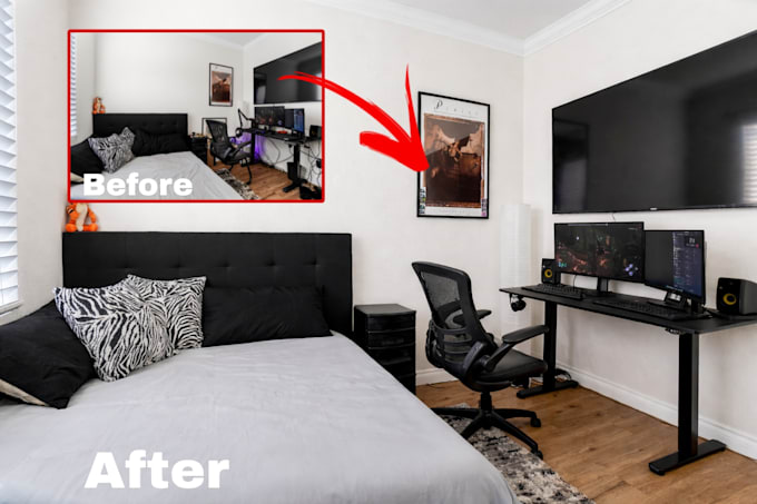 professionally retouch, enhance, and declutter hdr photos in photoshop