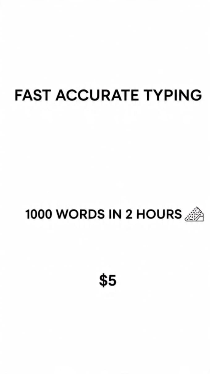 do fast accurate typing and data entry in 3 hours