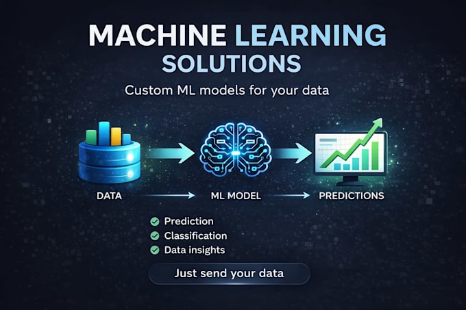 Build a custom machine learning model for your data by Alvarorg88 | Fiverr