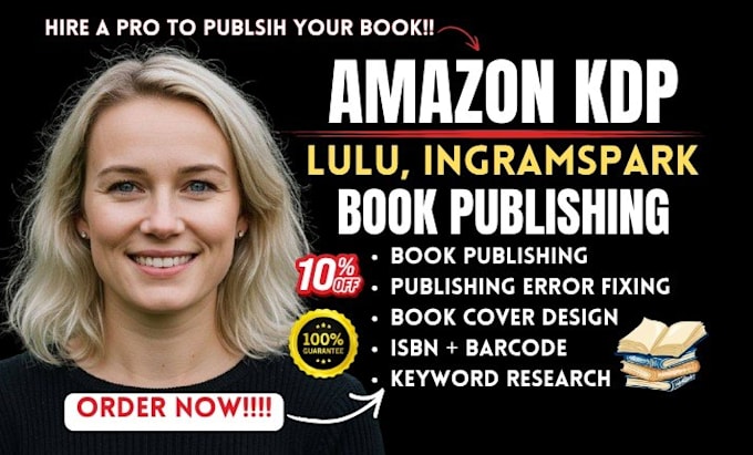 publish book on amazon KDP, ingramspark, and KDP paperback expert