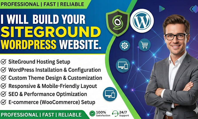 build siteground website wordpress website design wordpress siteground website