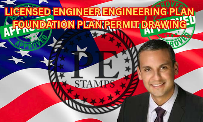 licensed engineer engineering plan foundation plan permit drawing