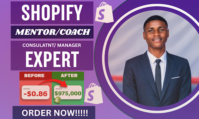 be your profitable shopify dropshipping mentoring ecommerce shopify coaching