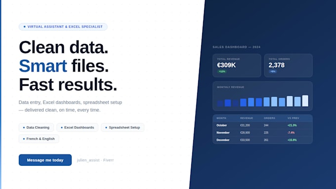 clean and optimize your excel and google sheets data