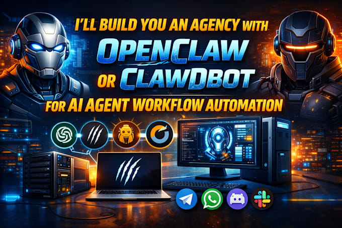 Build you an agency with openclaw or clawdbot, for ai agent workflow ...