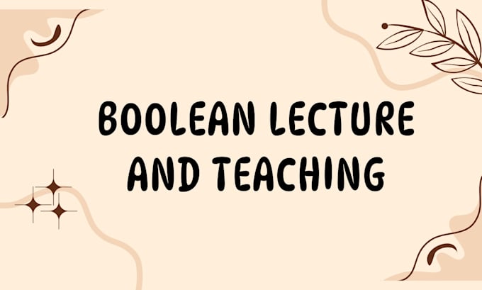 teach and lecture you boolean 3d modeling for hard surface