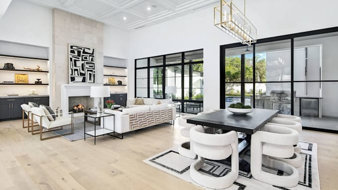 do realistic virtual staging and virtual renovation for real estate photos