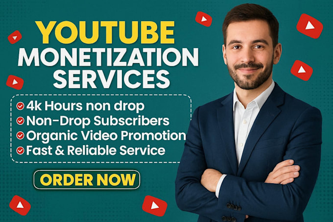 do promotion for youtube channel monetization