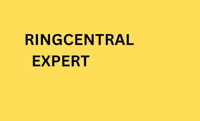 be your ringcentral expert