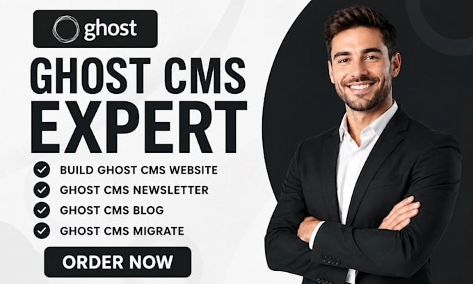build ghost cms website, ghost cms newsletter, ghost cms blog, ghost cms migrate