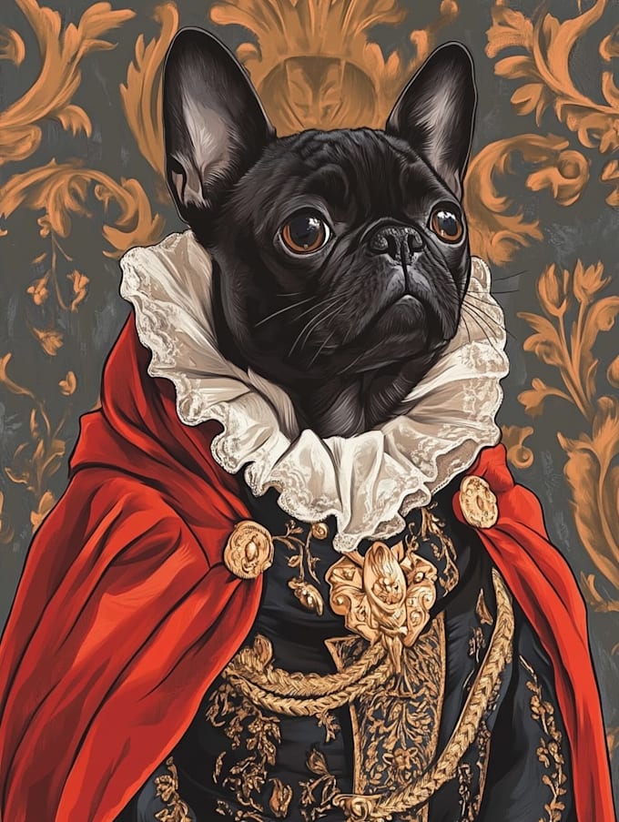 draw amazing pet portrait