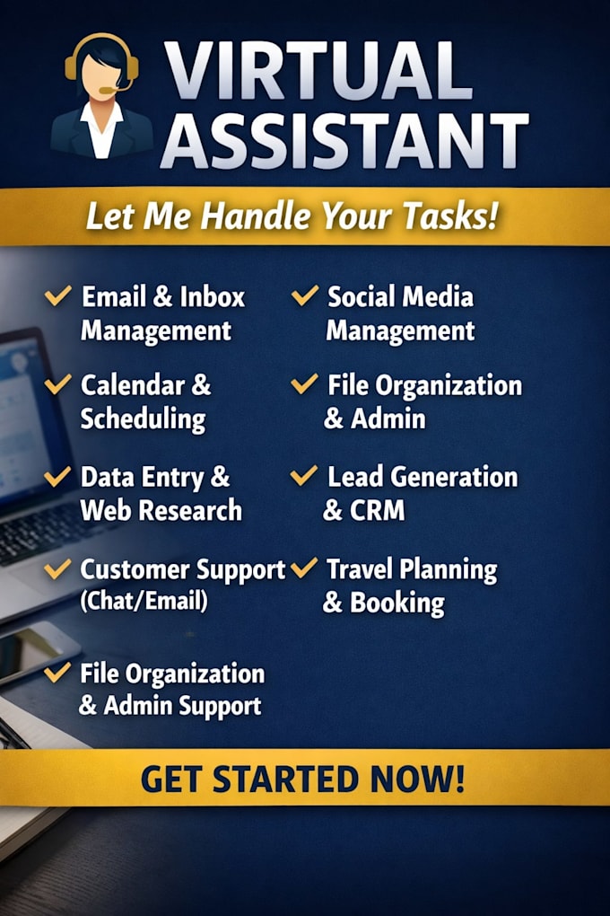 be your virtual assistant for business or personal
