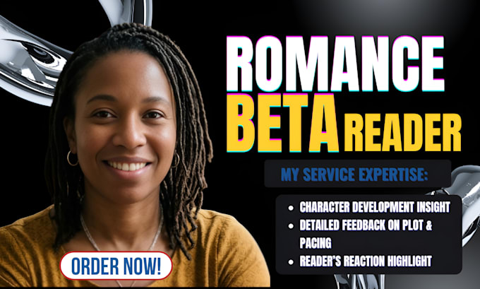 beta read romance, fantasy, dark romance thriller novel with honest feedback