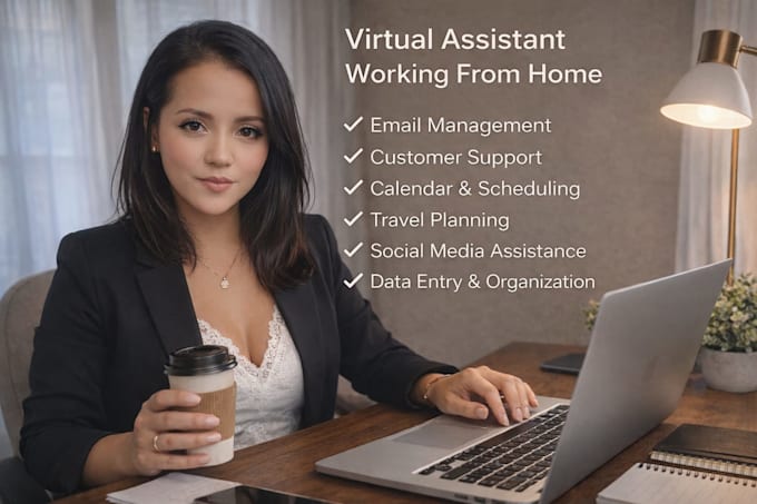 be your professional virtual assistant for admin, data entry and support