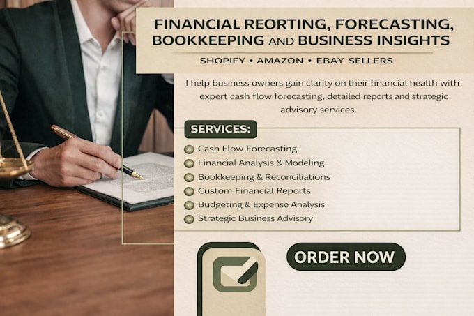 provide financial reporting, forecasting and business insights