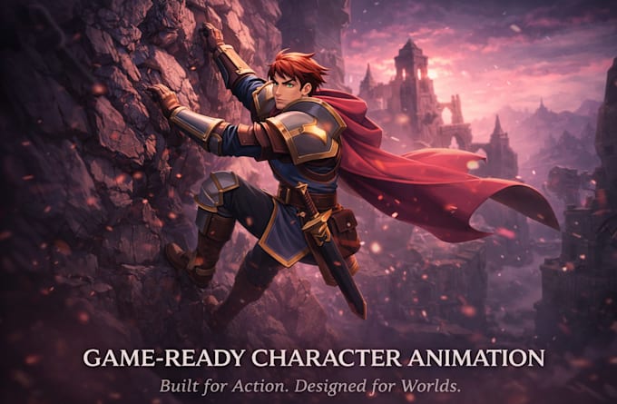 character creation and ai animation premium production level