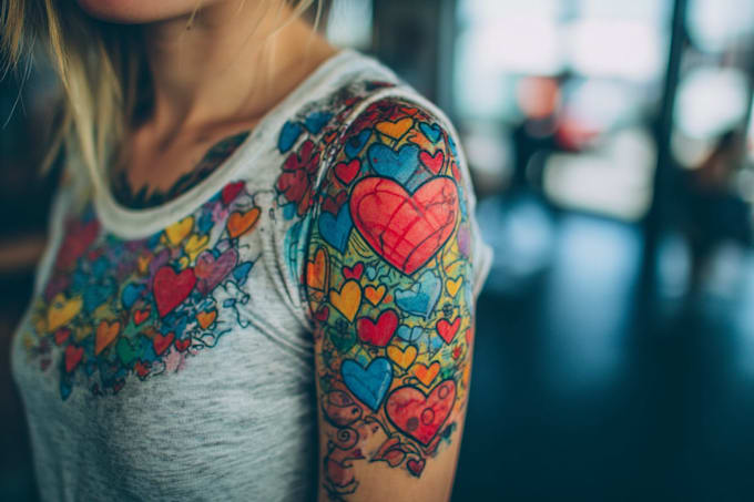 design bold old school traditional tattoo artwork
