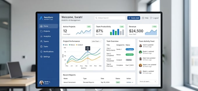design UI UX for saas dashboards