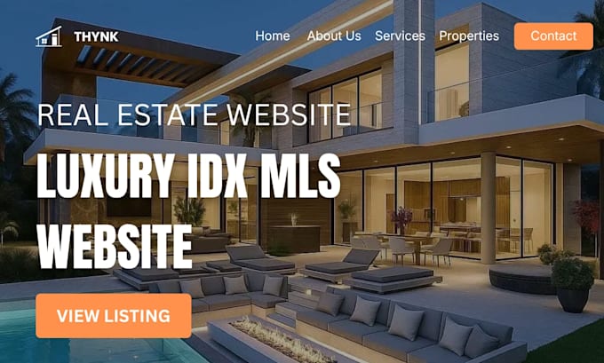 build luxury idx website redesign real estate website design luxury idx website