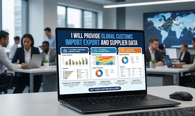 provide global customs import export and supplier data