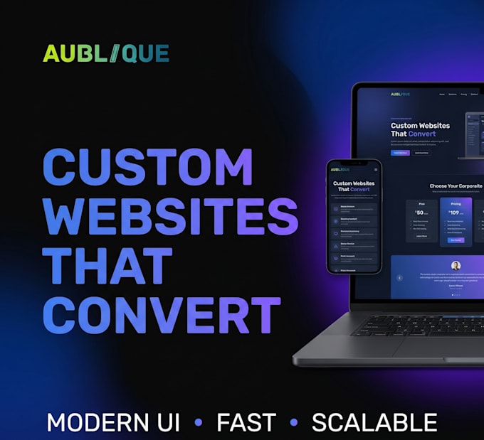 build a custom website
