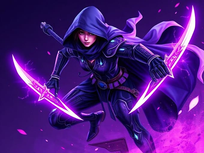 shape stunning dnd fantasy rpg character paintings with cosmic elements