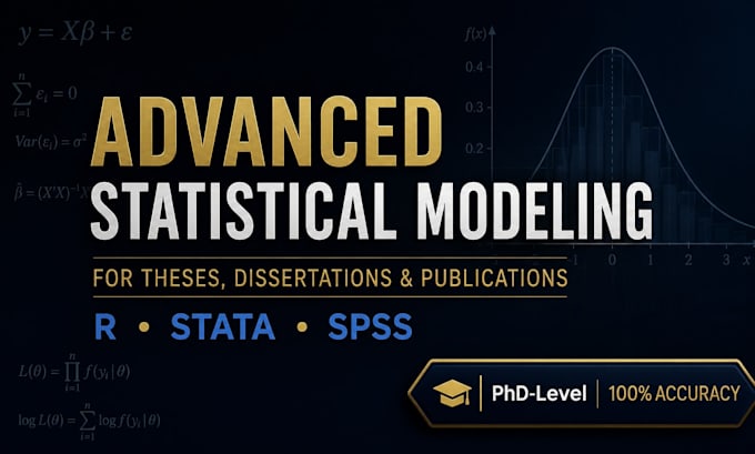 do advanced statistical modeling and data analysis