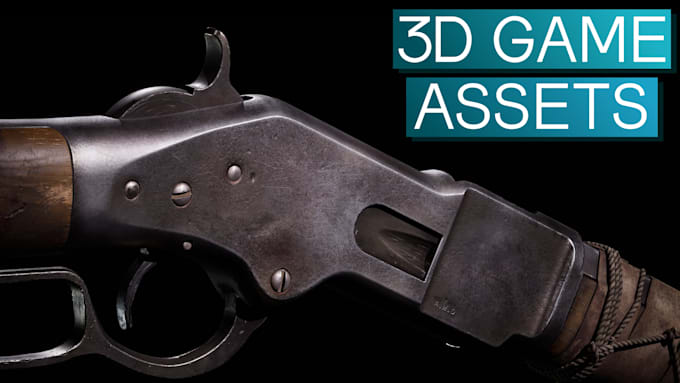 create a realistic game ready 3d models