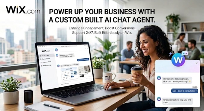 create an ai agent or ai chatbot for your wix site
