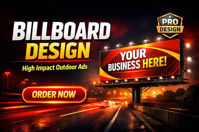 create billboard design and