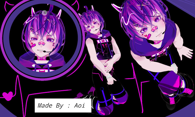 make a vroid model of your character