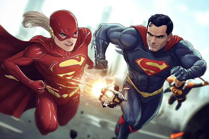 do you as dc marvel superhero style professionally