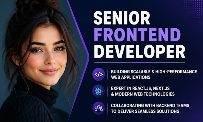 be your react developer for frontend web development