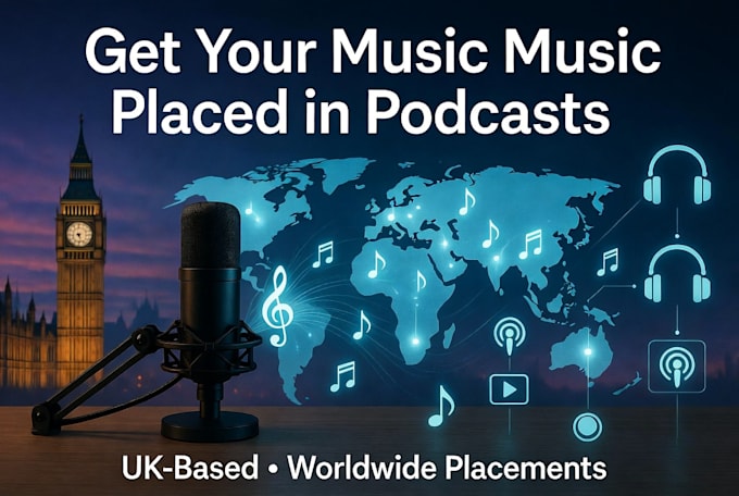 get your music placed in podcasts