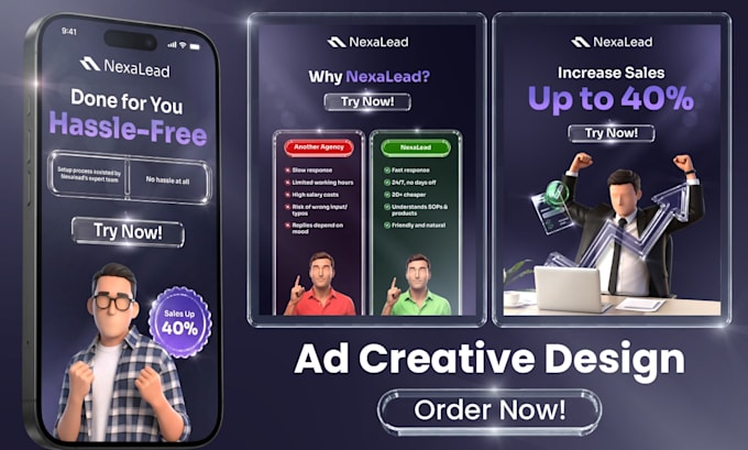 design high converting facebook and instagram ad creatives